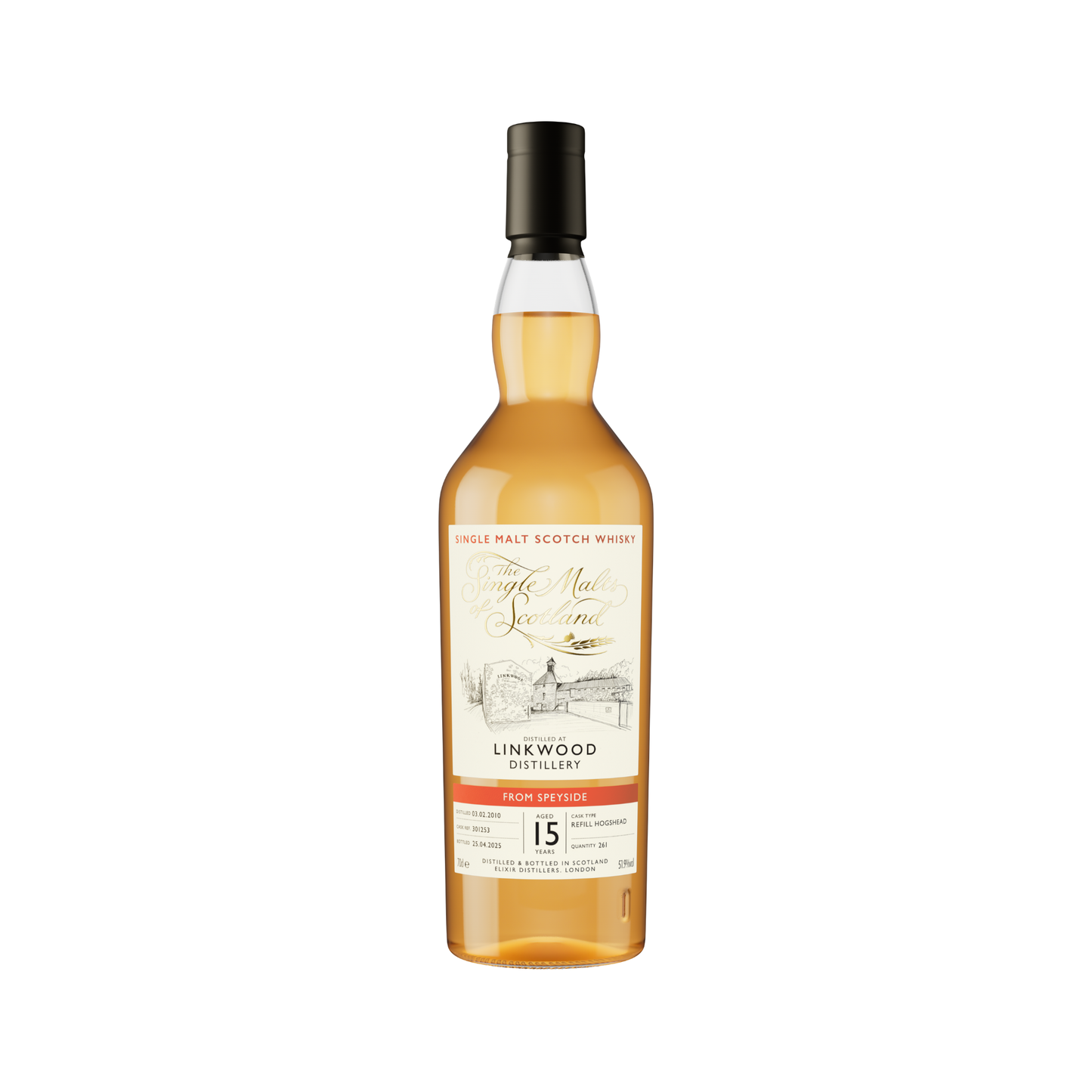 SMOS Linkwood 2010 15YO Refill Hogshead #301259 Single Malt of Scotland