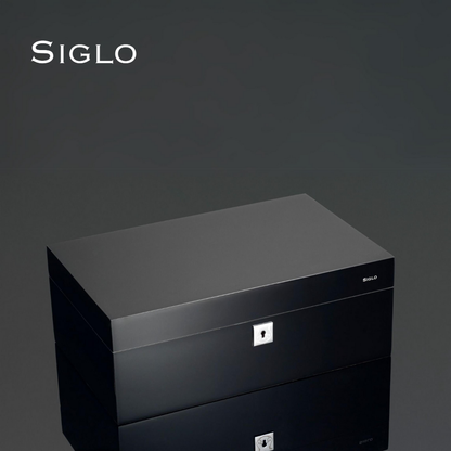 60700504D SIGLO 75' Black Humidor