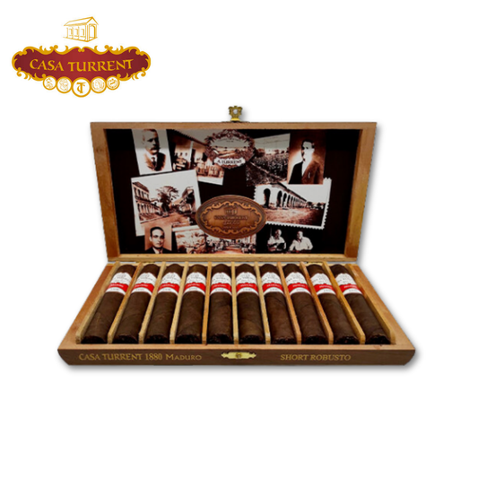 Casa Turrent 1880 Maduro Short Robusto