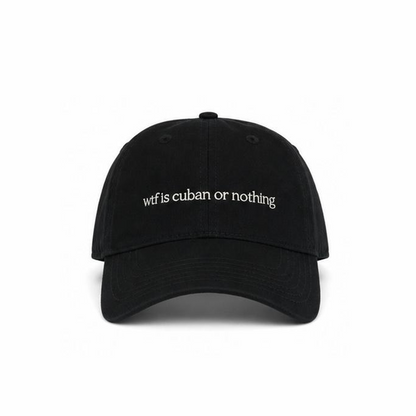 Cuban or Nothing Cap (Black)