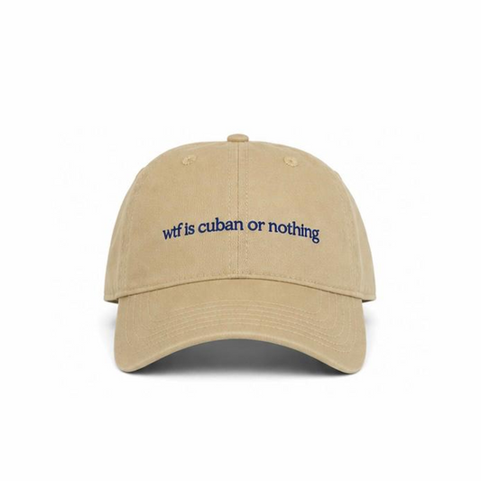 Cuban or Nothing Cap (Camel)